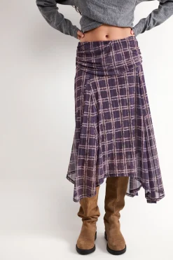 Balmohk Minifalda cuadros^Mujer Faldas|Total Look