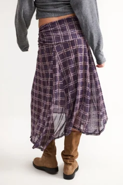 Balmohk Minifalda cuadros^Mujer Faldas|Total Look