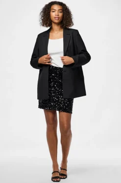 Pieces Minifalda de lentejuelas^Mujer Faldas