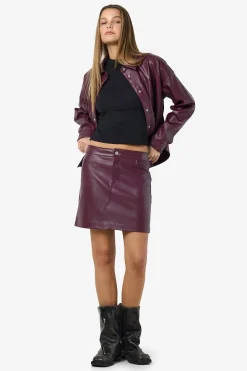 Noisy May Minifalda polipiel^Mujer Faldas