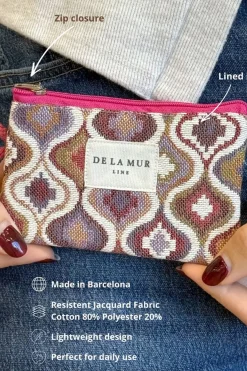 De La Mur Monedero Onda^Mujer Monederos