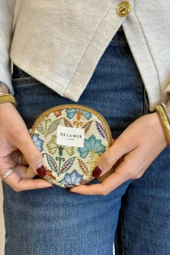 De La Mur Monedero Redondo Flora^Mujer Monederos