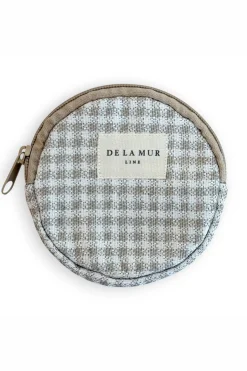 De La Mur Monedero Redondo Vison^Mujer Monederos