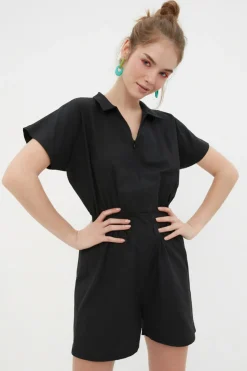 Trendyol Mono camisero corto^Mujer Vestidos Y Monos