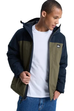 Quiksilver Overcast 3K Insulated - Chaqueta impermeable para hombre^Hombre Cazadoras