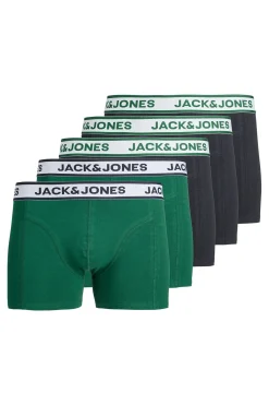 Jack & Jones Pack 5 boxer combinado algod&oacute;n^Hombre Calzoncillos