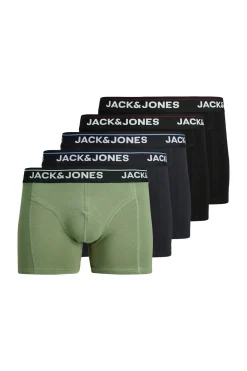 Jack & Jones Pack 5 boxer combinado algod&oacute;n^Hombre Calzoncillos