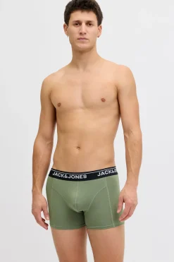 Jack & Jones Pack 5 boxer combinado algod&oacute;n^Hombre Calzoncillos