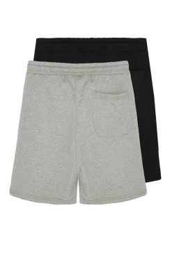 Trendyol Pack 2 bermudas jogger^Hombre Bermudas|Pantalones
