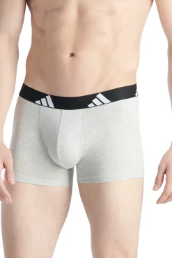 Adidas Pack 3 b&oacute;xers algod&oacute;n Active Flex^Hombre Calzoncillos