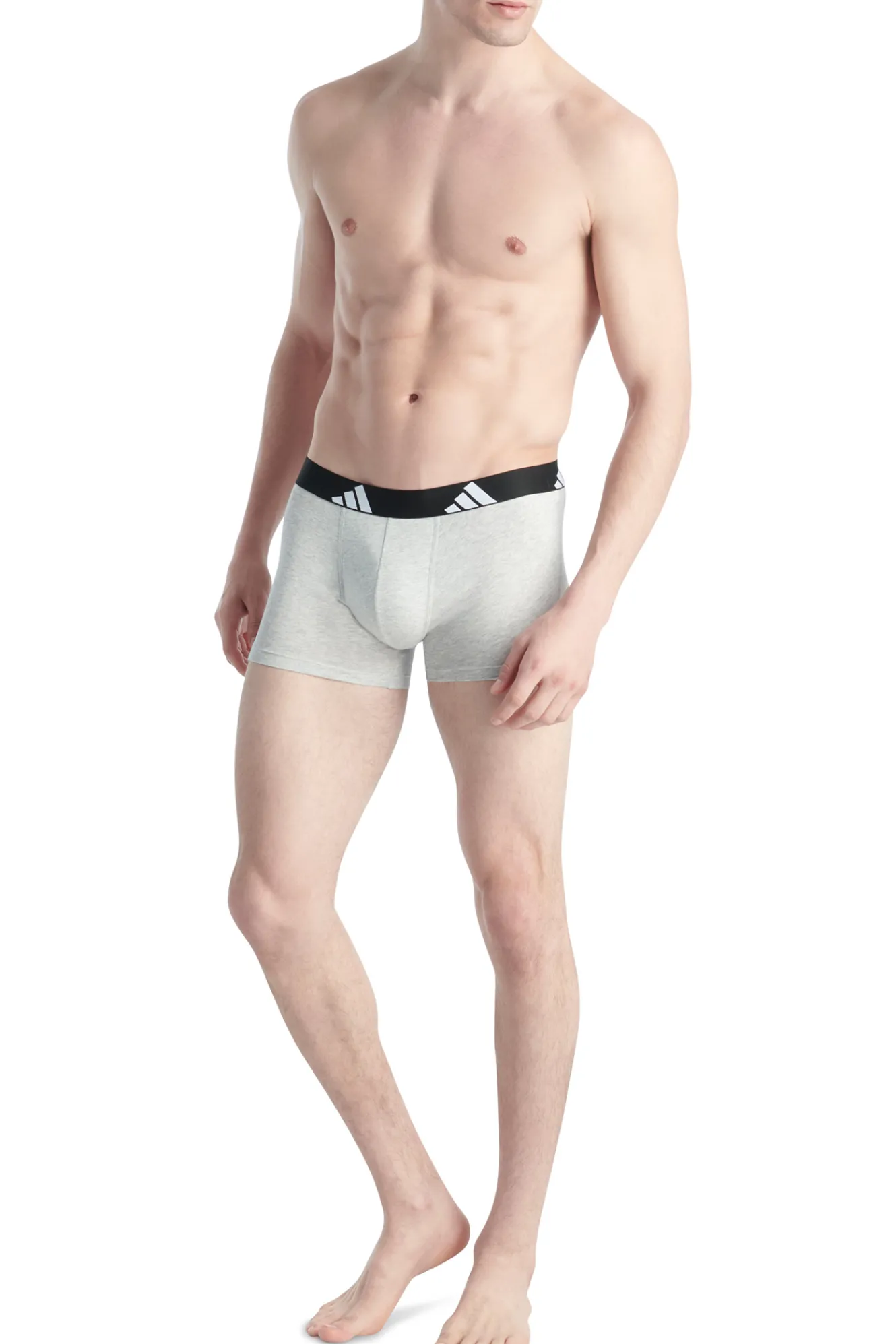 Adidas Pack 3 bóxers algodón Active Flex^Hombre Calzoncillos