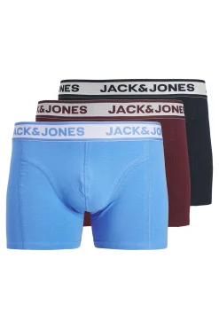Jack & Jones Pack 3 boxer combinado logo^Hombre Calzoncillos