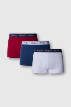 Pepe Jeans Pack 3 boxer lisos^Hombre Calzoncillos