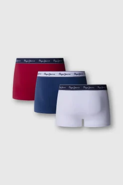 Pepe Jeans Pack 3 boxer lisos^Hombre Calzoncillos
