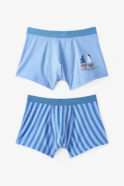 Penti Pack 2 boxers dino rayas^Niños Ropa Interior