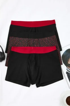 Trendyol Pack 3 boxers lisos de algod&oacute;n^Hombre Calzoncillos
