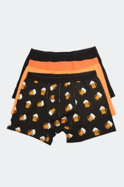Trendyol Pack 3 boxers lisos de algodón^Hombre Calzoncillos