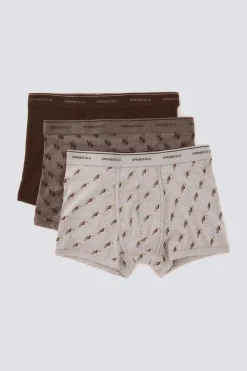 Springfield Pack 3 boxers selva^Hombre Calzoncillos