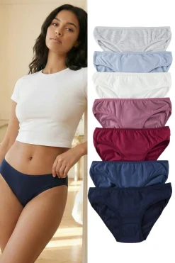 Trendyol Pack 7 bragas cl&aacute;sicas^Mujer Braguitas