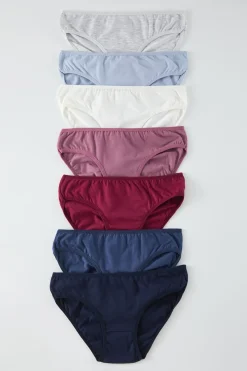 Trendyol Pack 7 bragas cl&aacute;sicas^Mujer Braguitas