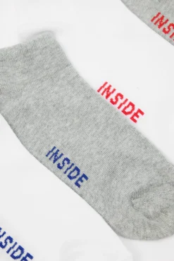 Inside Pack 4 calcetines cortos^Hombre Calcetines
