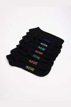 Inside Pack 7 calcetines tobillo^Hombre Calcetines