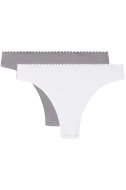 DIM Pack 2 tangas Body Touch Coton^Mujer Braguitas