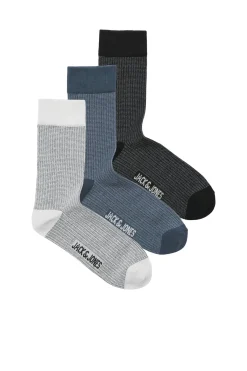 Jack & Jones Pack calcetines algodón canalé^Hombre Calcetines