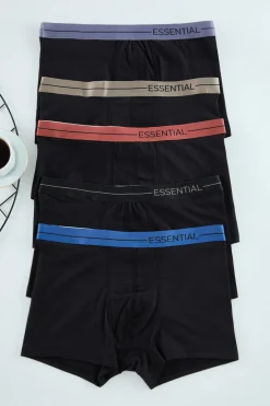Trendyol Pack de 5 boxer^Hombre Calzoncillos