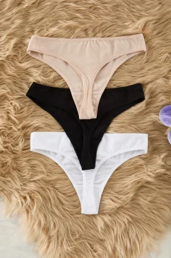 Trendyol Pack de 3 bragas brasile&ntilde;as^Mujer Braguitas