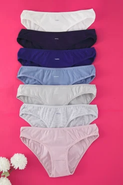 Trendyol Pack de 7 bragas cl&aacute;sicas semanales^Mujer Braguitas