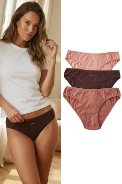 Trendyol Pack de 3 bragas cl&aacute;sicas^Mujer Braguitas