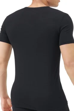 Adidas Pack de 2 camisetas de cuello pico de algod&oacute;n el&aacute;stico para hombre^Hombre Deporte