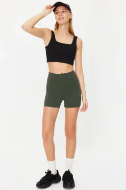 Trendyol Pack de 2 leggings deportivos cortos^Mujer Pantalones|Deporte