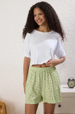 Trendyol Pack de 3 pantalones cortos de pijama^Mujer Pijamas