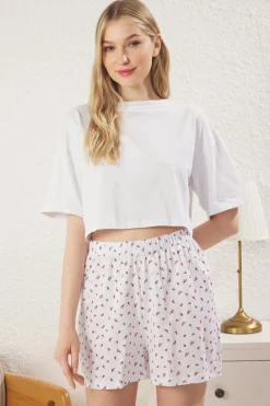 Trendyol Pack de 3 pantalones cortos de pijama^Mujer Pijamas