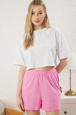 Trendyol Pack de 3 pantalones cortos de pijama^Mujer Pijamas