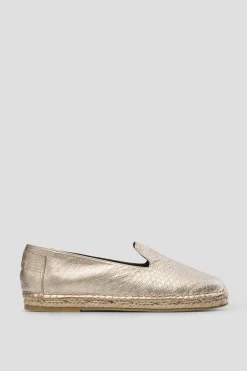 Paez Moc Vegan Leather Snake Gold^Mujer Mocasines