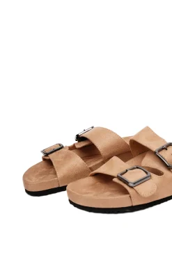 Paez Sandal Bio Vegan Suede Sand^Hombre Sandalias