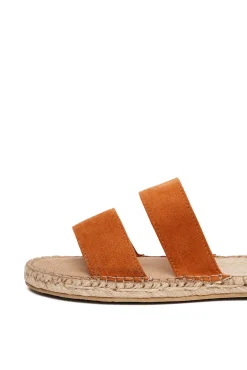 Paez Sandal Straps Vegan Suede Camel^Mujer Sandalias