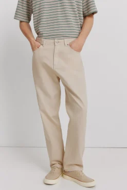 Springfield Pantal&oacute;n 5 bolsillos lavado straight fit^Hombre Pantalones