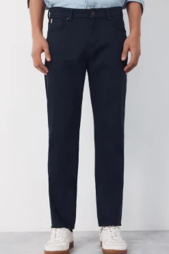 Cortefiel Pantalón 5 bolsillos color regular fit^Hombre Pantalones