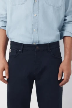 Cortefiel Pantal&oacute;n 5 bolsillos color regular fit^Hombre Pantalones