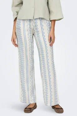 JDY Pantalón ancho bambula^Mujer Pantalones