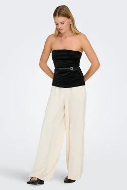 JDY Pantal&oacute;n ancho fluido^Mujer Pantalones