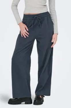 Only Pantal&oacute;n ancho fluido^Mujer Pantalones