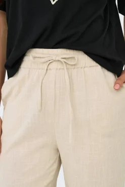 Only Pantal&oacute;n ancho fluido^Mujer Pantalones