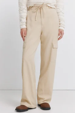 Springfield Pantal&oacute;n cargo algod&oacute;n^Mujer Pantalones