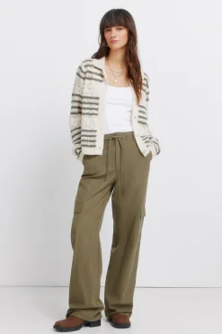 Springfield Pantalón cargo algodón^Mujer Pantalones