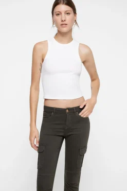 Only Pantal&oacute;n cargo slim fit^Mujer Pantalones